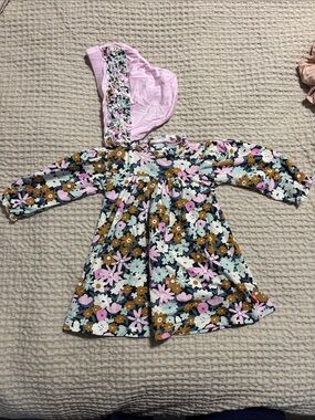 Baby Floral Dress - Pink, Mint, Mustard, Navy